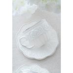 Acar Fiona Gümüş 6 Kişilik Çay Fincan Takımı SYT-06063 - 12 Adet - 220 ml