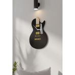 Acar Grafik Lüx Gitar Tasarımlı Aynalı Pleksili Ahşap Duvar Saati