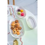 ACAR HCA-09087/12 Laila 3 Lü Kayık Tabak Seti