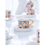 Acar Ingrid 6 lı Kahve Fincan Takımı YKG-05991 - Renkli - 90 ml
