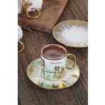 Acar İstanbul 6 Kişilik Kahve Fincanı Takımı