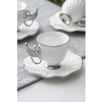 Acar Jade 6 Kişilik Kahve Fincanı Takımı - 90 ML