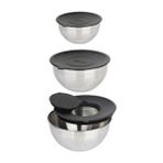 Acar Karat 7 Parça 16-20-24 cm Çelik Karıştırma Kabı 17119