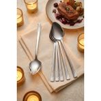 Acar Karat Steel 6 Parça Yemek Kaşığı Takımı - Gümüş