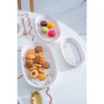 Acar Laila 3Lü Kayık Tabak