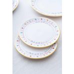 Acar Livaldi Porselen 6 Parça Pasta Tabağı 19 Cm