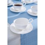 Acar Milano 6 Kişilik Çay Fincan Takımı - 220 Ml Beyaz