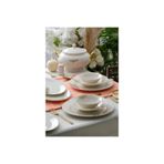 Acar MSYT0146 Rosaline 60 Parça 12 Kişilik Gold Porselen Yemek Takımı