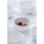 ACAR Nirvana 6 Parça Mini Kase Seti - 10 cm PORWM-06319/6L Beyaz PORWM-06319/6L