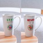 Acar Peony-Never 2'li Porselen Kupa 500ML - 2 Adet - 001-Renkli