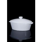 Acar Pure White Porselen 15 cm Oval Fırın Kabı
