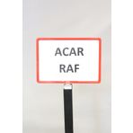 Acar Raf Ürün Tanıtım Çerçevesi Plastik Ve Mıknatıslı Fiyat Etiketliği A4 Çerçeve Kırmızı