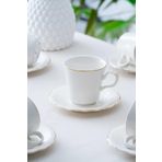 Acar Regina 6 Kişilik Gold Çay Fincanı Takımı - 210 ML