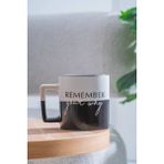 Acar Ruby Porselen Kupa Siyah - 410 ml