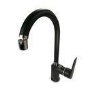 Acar Safir Black Kuğu Lavabo Bataryası