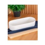 Acar Sct5391 Bianco Porselen Oval Kase 26 Cm