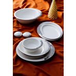 Acar Sherry Silver 6 Kişilik 29 Parça Yemek Takımı