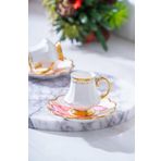 Acar Sofiya Duo 2 Kişilik Kahve Fincan Takımı Hxf-06850