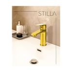 Acar Su Armatürleri Stilla Gold Serisi Lavabo Bataryası
