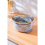 Acar Thea Emaye Kızartma Tenceresi - 22 cm - Renkli