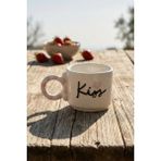 Acar Valentine Kiss Porselen Kupa - 425 ml - Renkli