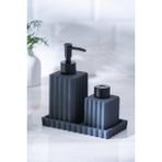 Acar Vega Gri 3 Parça Banyo Seti