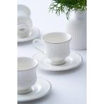 Acar Veronica Silver 6 Kişilik Kahve Fincan Takımı SYT-06060 - 90 ml
