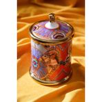 Acar Whisper Porselen Kavanoz - 20*12.5*12.5 cm + 1200 ml - Renkli