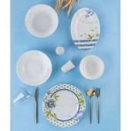 Acar XTL-05611 Sunflower 6 Kişilik 23 Parça Porselen Yemek Takımı
