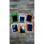 Acarlar Ticaret Figürlü Lcd Çizim Tableti Sevimli Hayvan Figür Çocuk Lcd Çizim Tahtası Yazı Tableti karışik