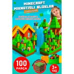 acces Minecraft Portal Mağara Mıknatıslı Manyetik Blok Seti 10 Parça 2cm Büyük Boy Manyetik Lego Zeka Geliştirici