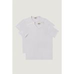Ac&Co / Altınyıldız Classics 547236442 Slim Fit Bisiklet Yaka Düz Erkek Tişört 2'li Beyaz
