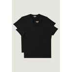 Ac&Co / Altınyıldız Classics 547236445 Slim Fit Bisiklet Yaka Düz Erkek Tişört 2'li Siyah