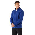 AC&Co / Altınyıldız Classics Anti-Pilling Tüylenme Yapmayan Standart Fit Bato Yaka Sweatshirt Polar Ceket, Renk Saks Mavi, Beden S