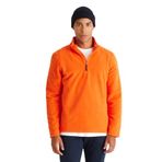 AC&Co / Altınyıldız Classics Anti-Pilling Tüylenme Yapmayan Standart Fit Dik Yaka Polar Sweatshirt, Renk Turuncu, Beden S S