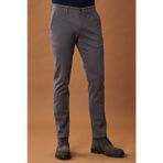 AC&Co / Altınyıldız Classics Erkek Antrasıt Slim Fit Dar Kesim Pamuklu Esnek Chino Pantolon