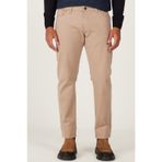 AC&Co / Altınyıldız Classics Erkek Bej Slim Fit Dar Kesim Pamuklu Esnek Chino Pantolon