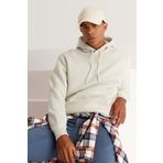 AC&Co / Altınyıldız Classics Erkek Bej Standart Fit Normal Kesim Içi Polarlı 3 Iplik Kapüşonlu Pamuklu Sweatshirt
