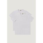 Ac&Co / Altınyıldız Classics Erkek Beyaz-beyaz Slim Fit Bisiklet Yaka 2'li Düz Tişört Paketi Beyaz-beyaz Beyaz