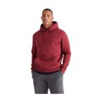 AC&Co / Altınyıldız Classics Erkek Bordo Standart Fit Normal Kesim Kapüşonlu Kanguru Cepli Pamuklu Sweatshirt