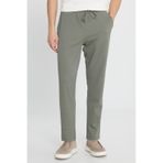 AC&Co / Altınyıldız Classics Erkek Hakı Pamuklu Standart Fit Normal Kesim Beli Lastikli Diagonal Desenli Örme Pantolon Haki