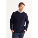 AC&Co / Altınyıldız Classics Erkek Kazak Lacivert 4A4921100065LACXL