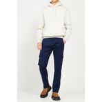AC&Co / Altınyıldız Classics Erkek Lacivert Slim Fit Dar Kesim Kargo Cepli Pamuklu Esnek Pantolon