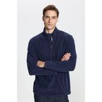 AC&Co / Altınyıldız Classics Erkek Lacivert Sweatshirt Polar