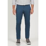 AC&Co / Altınyıldız Classics Erkek Petrol Slim Fit Dar Kesim Pamuklu Esnek Chino Pantolon