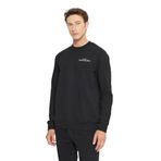 AC&Co Altınyıldız Classics Erkek Siyah Pamuklu 2 İplik Standart Fit Bisiklet Yaka Sweatshirt M Beden