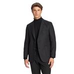 AC&Co Altınyıldız Classics Erkek Slim Fit Mono Yaka Torba Cepli Blazer Ceket Siyah 54-6 Drop