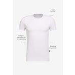 AC&Co / Altınyıldız Classics Standart Fit Normal Kesim Isı Tutan Nefes Alabilir Esnek Termal İçlik Tişört, Renk Beyaz, Beden 2XL