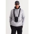 AC&Co / Altınyıldız Classics Standart Fit Pamuklu Kapüşonlu Sweatshirt, Renk Gri Melanj, Beden S