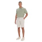 AC&Co/Altınyıldız Classics Erkek Bej Slim Fit Dar Kesim Yan Cepli Gofre Desenli Şort, Bej, 54